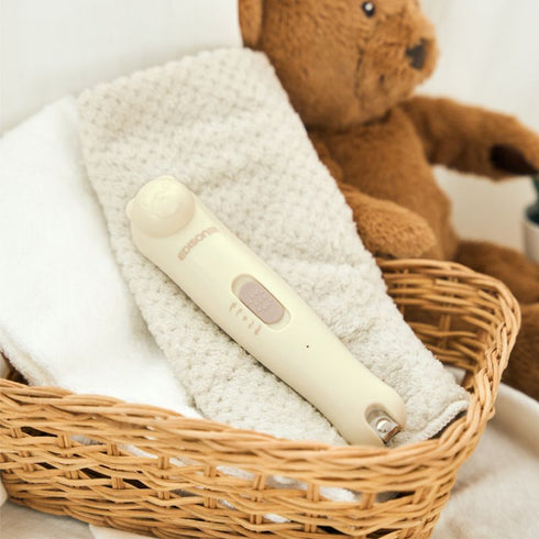 2wayネイルケア アタッチメント収納できる LEDライト付き 携帯袋で持ち運びOK 赤ちゃんから大人まで