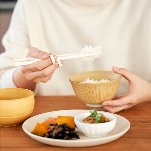 【入学~手の小さい大人】エジソンのお箸Ⅱ 右手用 綺麗に持てて正しく使えるお箸