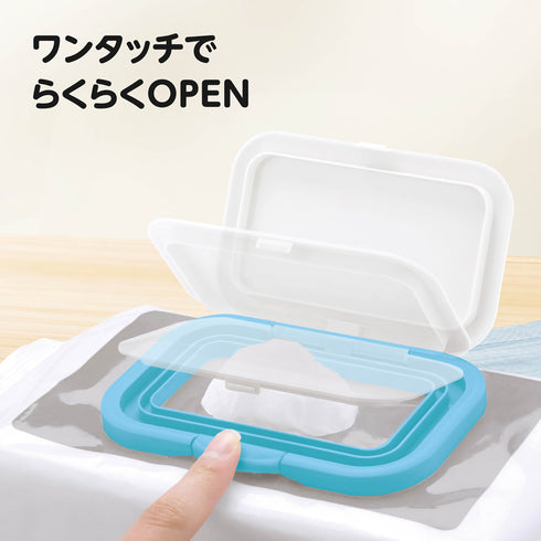Bitatto+ 101匹わんちゃん 繰り返し使えるウエットシートのフタ