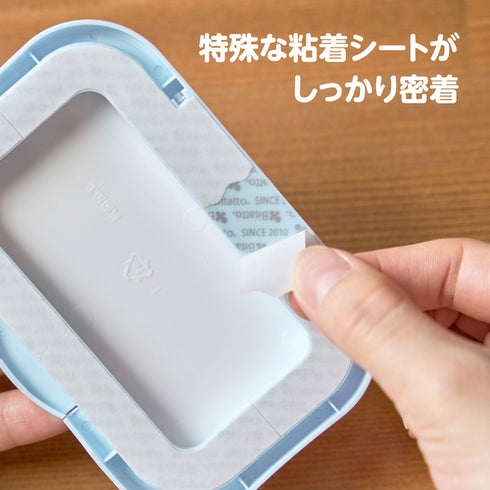 Bitatto+ 101匹わんちゃん 繰り返し使えるウエットシートのフタ