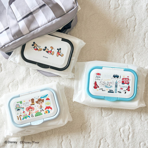 Bitatto+ 101匹わんちゃん 繰り返し使えるウエットシートのフタ