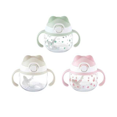 【ポイント10倍】あにまーるマグ モカ かわいいベビー用 ストローマグ コップ飲みのコツがつかめる飲み口 ピクニック お出かけ 水分補給の必需品