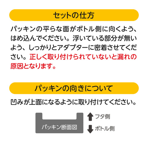 【パーツ販売】あにまーるマグ パッキン