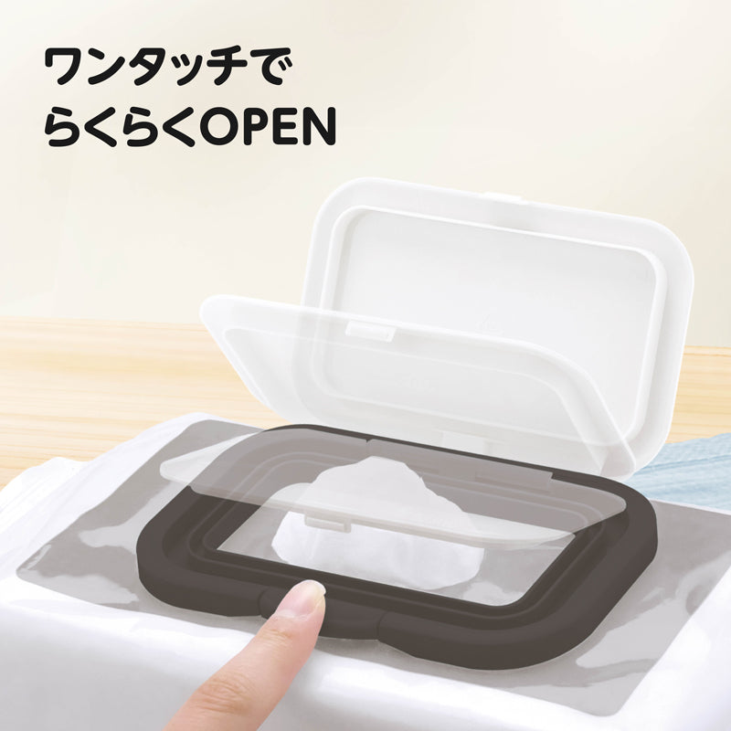 Bitatto＋ レトロミッキー 繰り返し使えるウエットシートのフタ