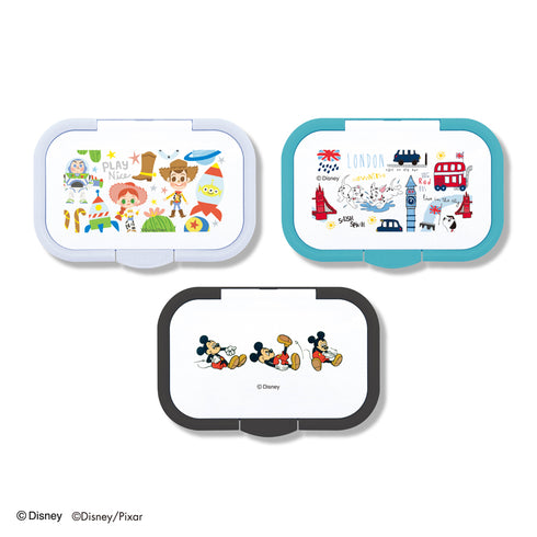 Bitatto+ レトロミッキー 繰り返し使えるウエットシートのフタ