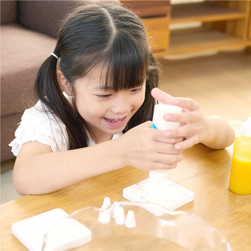 【ポイント10倍】ぷにょぷにょアクアリウムmini ペットのなかまたち 6色セット 化学反応で「不思議な仲間」を作ってみよう!キラキラインク入りで作品がさらに輝く!