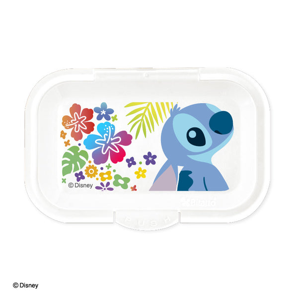 Bitatto+ スティッチ ワンタッチタイプ 繰り返し使えるウェットシートのフタ ハワイアンなスティッチデザイン