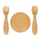【9ヶ月ごろ~】木製カトラリーセットBaby 熱を伝えにくい木製のカトラリーセット 贈り物におすすめ