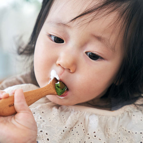 【9ヶ月ごろ~】木製カトラリーセットBaby 熱を伝えにくい木製のカトラリーセット 贈り物におすすめ