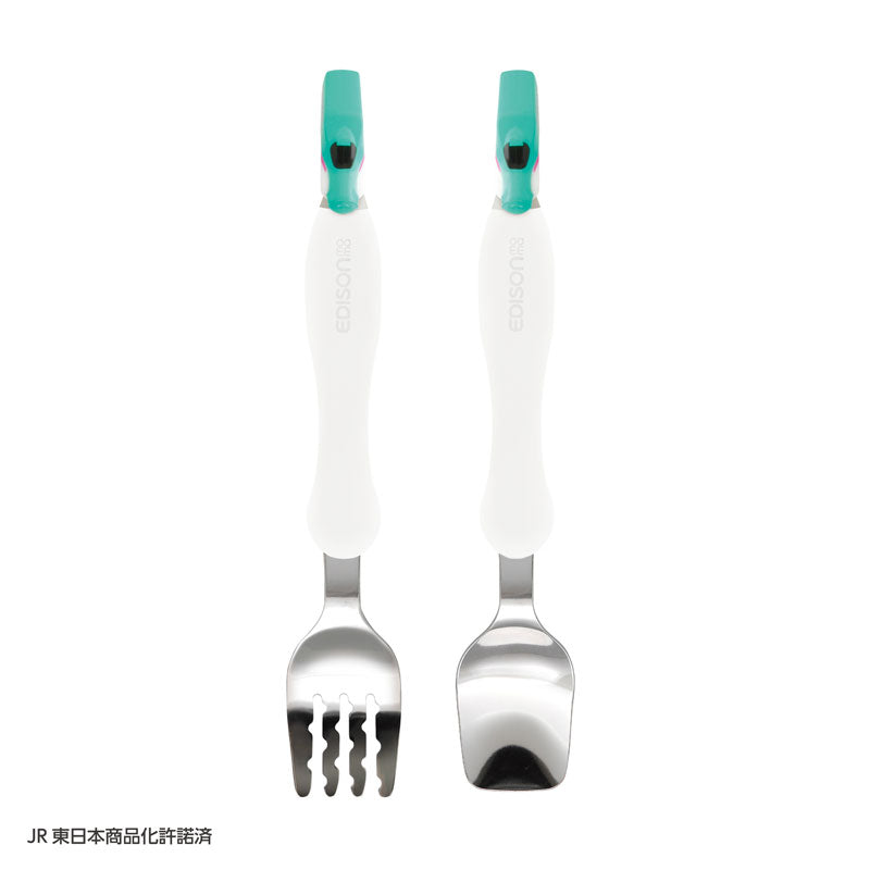 1.5歳ごろ～】フォーク＆スプーン はやぶさ 新幹線好きにはたまらない