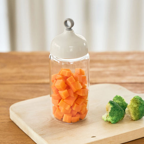 【パーツ販売】離乳食ブレンダー パパっとクック フタ・容器セット(260ml)