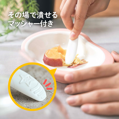 【5~8ヶ月ごろ】これさえあればOKパック ぱくぱく期まで使えるスプーン5本セット