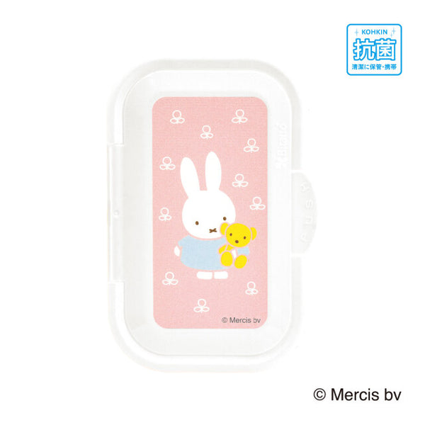 Bitatto+ miffy ピンク 繰り返し使えるウエットシートのフタ おしゃれなミッフィーデザイン