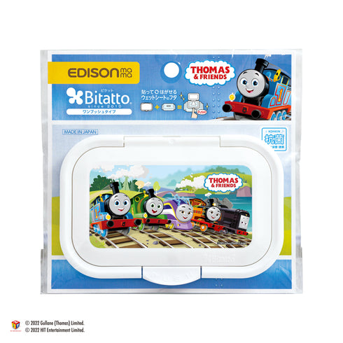 Bitatto+ きかんしゃトーマス 繰り返し使えるウエットシートのフタ