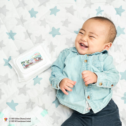 Bitatto+ きかんしゃトーマス 繰り返し使えるウエットシートのフタ