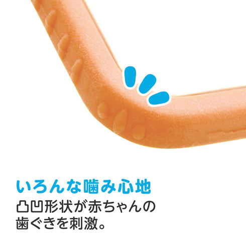 カミカミBaby トースト 歯がためデビューにぴったりなオールシリコンの歯がため