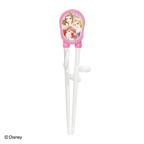 【2歳ごろ~就学前】エジソンのお箸Ⅰ ディズニー プリンセス ピンク 左手用 わくわくするディズニーデザインのお箸