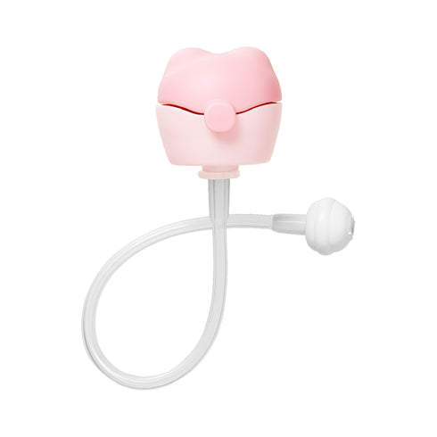 【ポイント10倍】あにまーるペットボトルストロー ピンク どんな姿勢でも飲みやすいおもり付き 出産準備や陣痛バッグにも