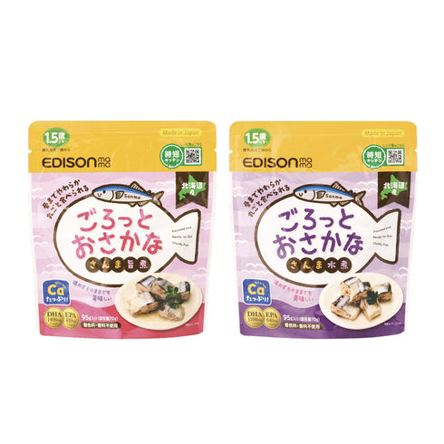 ごろっとおさかな さんま水煮とさんま旨煮