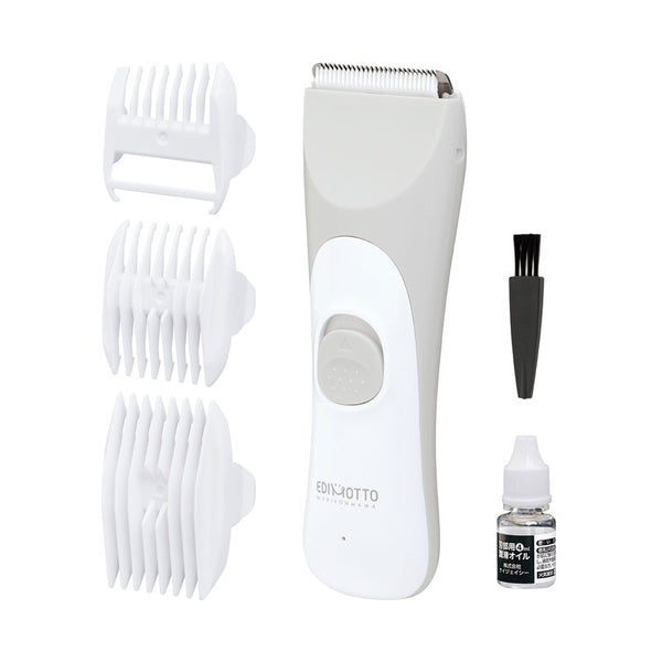 静音バリカン プロ技 子どもが怖がらない静音設計 水で洗えていつでも清潔