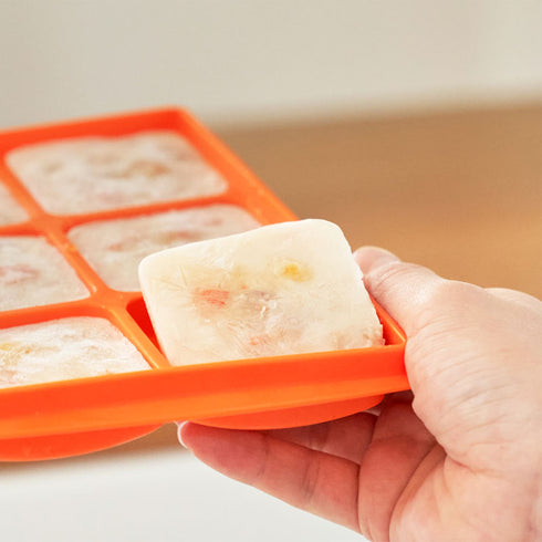 ペコッと小分けパック Mサイズ 使いたい分だけ取り出せる小分けパック フリージングトレイ 離乳食初期~ 後期におすすめ