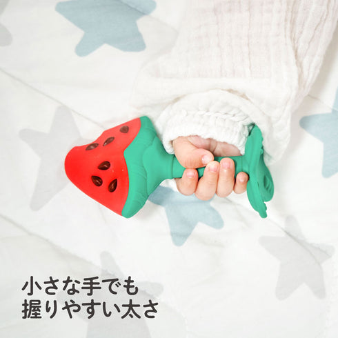 カミカミBaby 立体スイカ リアルでかわいい立体型の歯がため