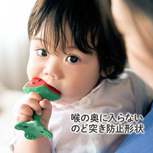 カミカミBaby 立体スイカ リアルでかわいい立体型の歯がため