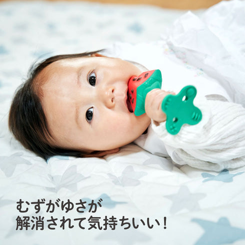 カミカミBaby 立体スイカ リアルでかわいい立体型の歯がため