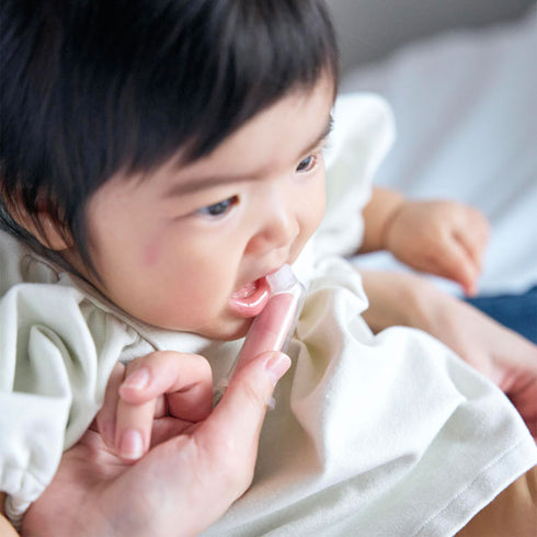 シリコン指歯ブラシ 指にはめて磨ける歯ブラシ