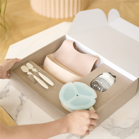 お食事ギフトボックス 離乳食の「できた!」を増やす、とっておきの贈り物