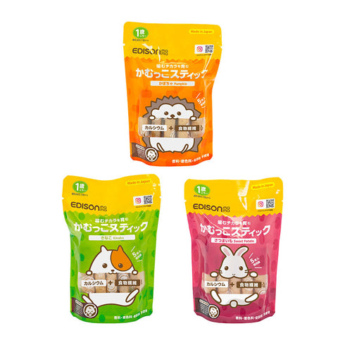 かむっこスティック さつまいも 噛む力を育む硬い焼き菓子