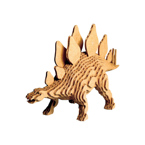 コンタモ ステゴサウルスLパーツを重ね貼るだけの簡単なペーパークラフト