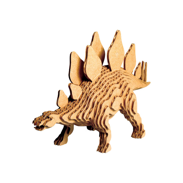 コンタモ ステゴサウルスLパーツを重ね貼るだけの簡単なペーパークラフト