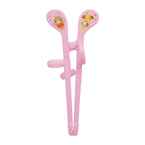 【1.5歳ごろ～】エジソンのお箸mini　右手用　ピンク　1歳半から使えるミニサイズのお箸