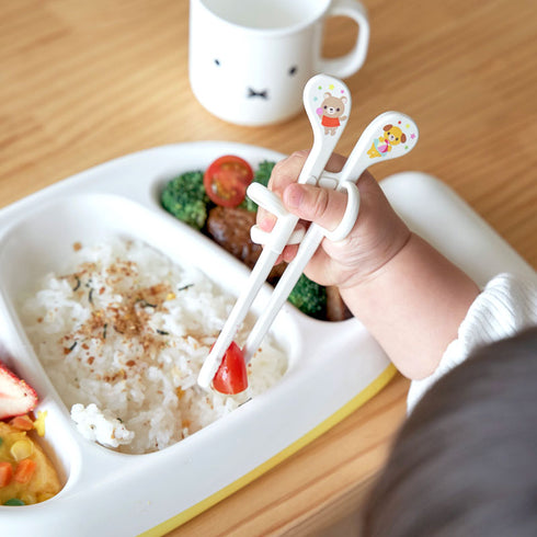 【1.5歳ごろ～】エジソンのお箸mini　右手用　ピンク　1歳半から使えるミニサイズのお箸
