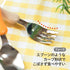 【1.5歳ごろ～】フォーク&スプーン ケース付 パンプキン&キャロット　燕三条の高品質ステンレスを使用した安全なカトラリー　持ち運びに便利なケース付き
