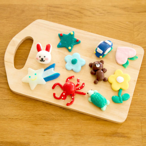 シリコンねんど あか＆きいろ　乾かず繰り返し遊べる画期的なねんど　プレゼントにおすすめ