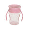 【ポイント10倍】WOW CUP baby ピンク（ソフトカラー）こぼれにくい クリアカップ 360°どこからでも飲める パーツの少ないシンプル設計 お手入れ簡単