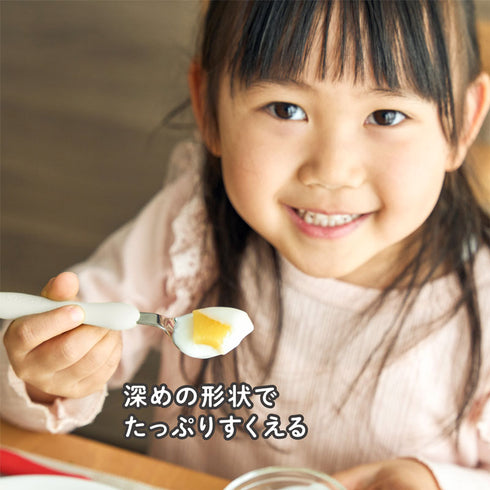 【1.5歳ごろ～】フォーク＆スプーン　ドクターイエロー　新幹線好きにはたまらないマスコット付きのフォーク&スプーン