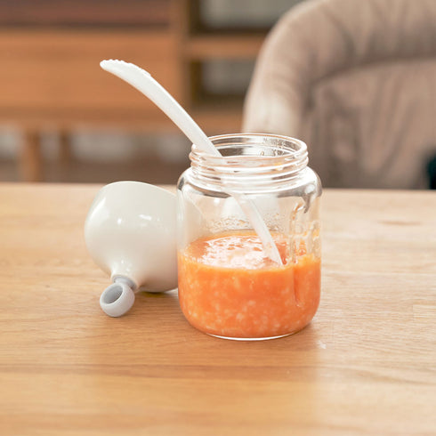 【パーツ販売】離乳食ブレンダー　パパっとクック　フタ・容器セット（160ml）