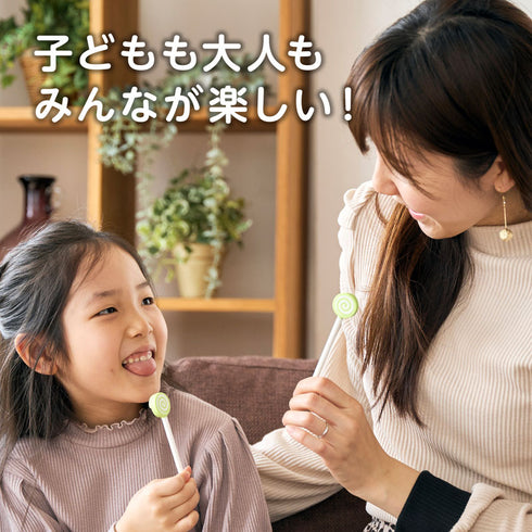 舌クリーナー　マスカット　柔らかいラバーで舌を傷つけずに口臭予防