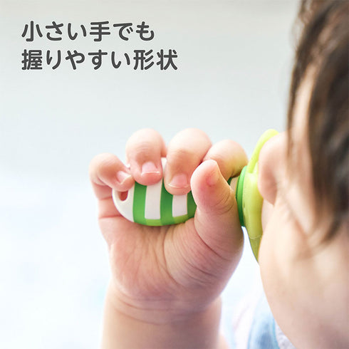 【5～8ヶ月ごろ】はじめて使うスプーン　柔らかい素材で安心して使えるスプーン