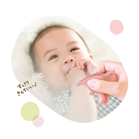 インスタで話題　ごきげんピンセット　ベビーのスッキリ鼻掃除　寝ている間にとれる　呼吸サポート