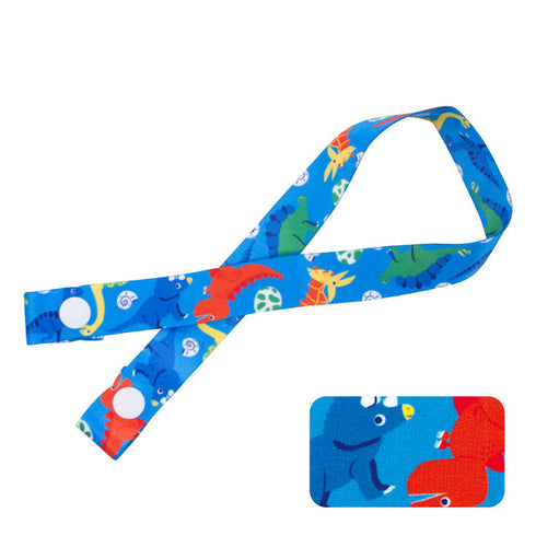 マスクのストラップ　ダイナソー　マスクの落下と紛失防止におすすめ。衛生的に使える