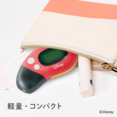 【プレミアムフェア15%off】耳でも額でも測れるディズニーデザインの非接触体温計　さっと測れる2Way体温計　ミッキーマウス