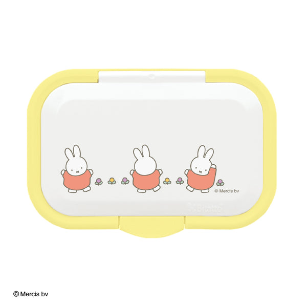 Bitatto ＋ miffy おさんぽ　ワンタッチタイプ 繰り返し使えるウェットシートのフタ