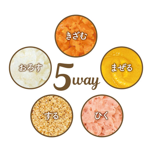 離乳食ブレンダー　パパっとクック　簡単調理で時短　電子レンジ使用可能で便利　ギフトや出産祝いにおすすめ　