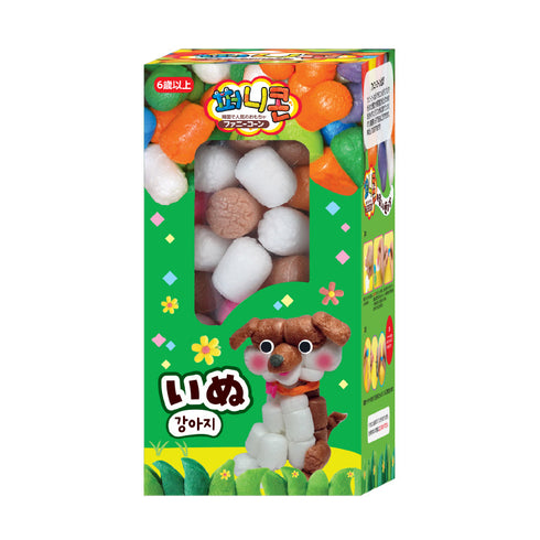 ファニーコーン いぬ　創造力を育む 少量の水だけでくっつく立体知育遊び