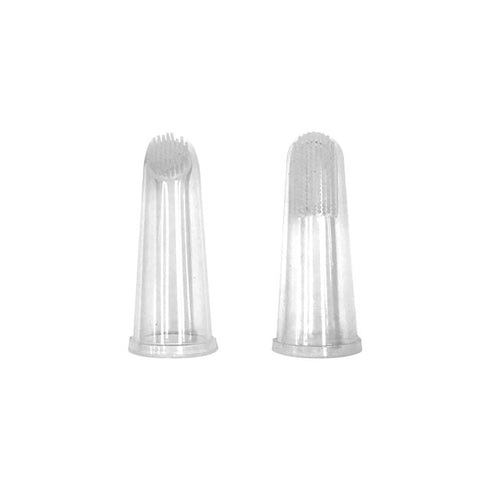 シリコン指歯ブラシ　指にはめて磨ける歯ブラシ