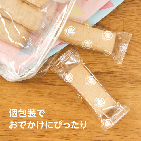 かむっこスティック　さつまいも　噛む力を育む硬い焼き菓子